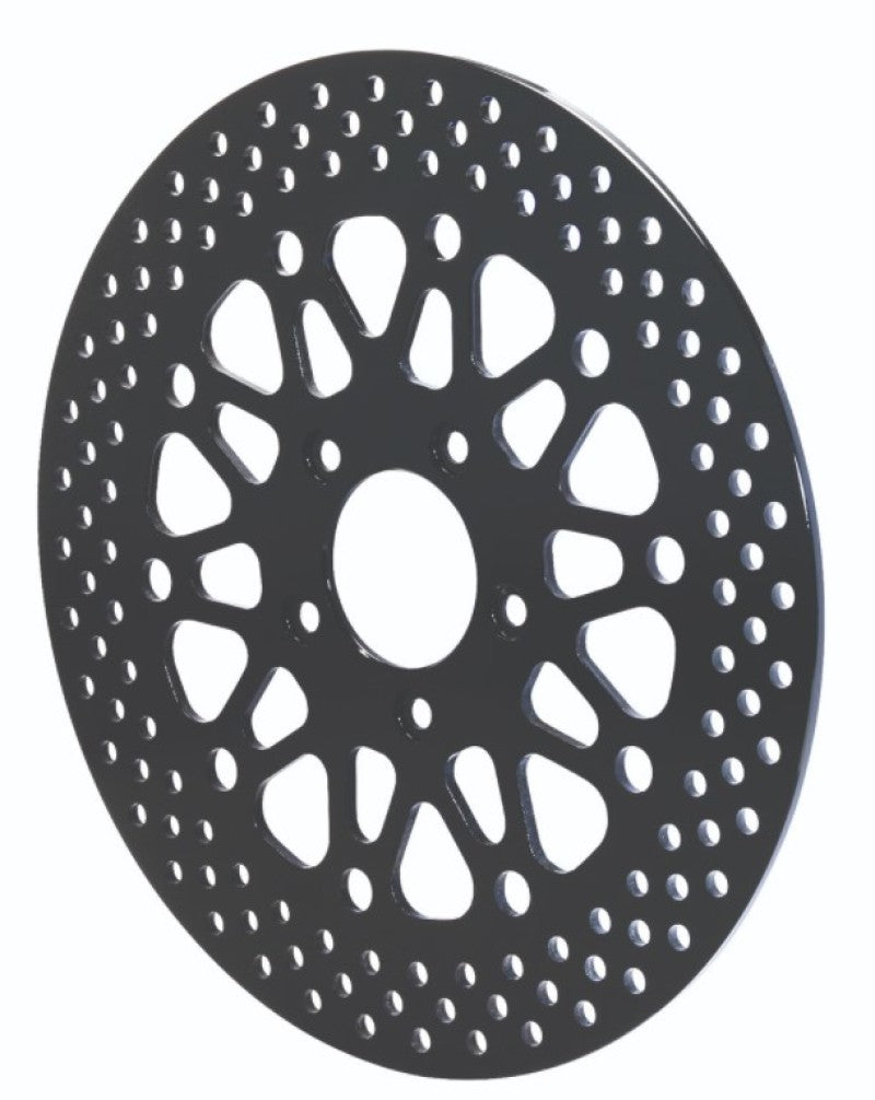 WIL Rotors - Wilwood Rotor-Rear-H-D Motorcycle 84-99 Black Finish 11.50 x .196 - 5 on 3.25in