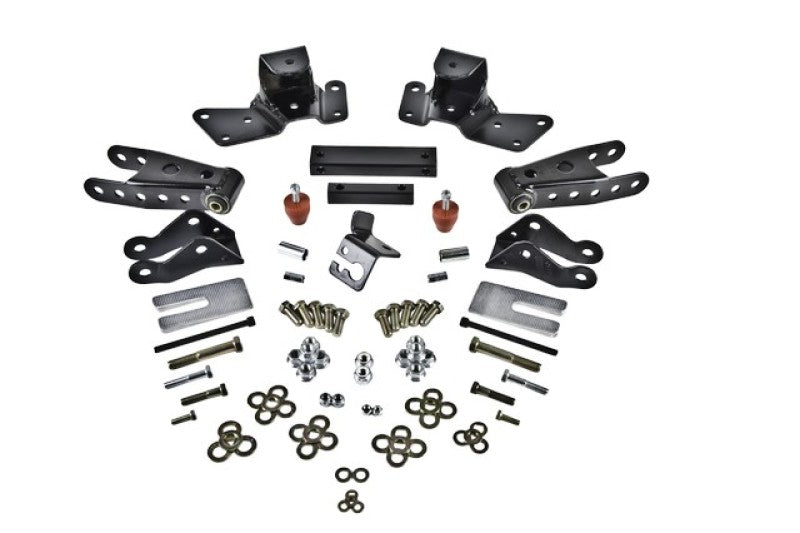 BT Shackle Kit - Belltech SHACKLE AND HANGER KIT 97-00 C2500/3500 non dually 4inch