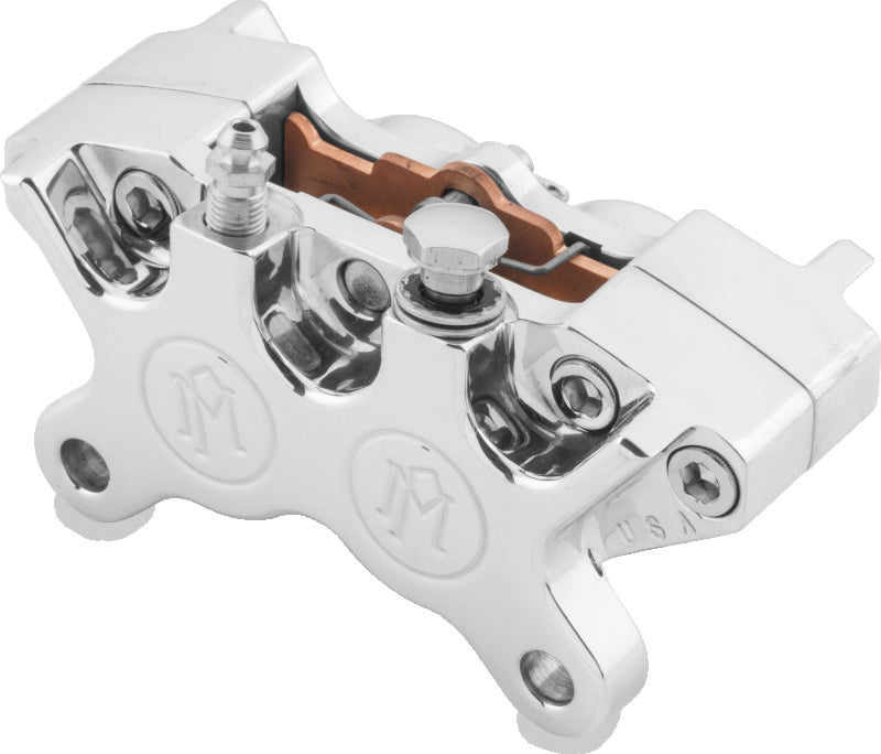 PFM Brake Calipers - Performance Machine  4 Piston Classic Caliper - Polished