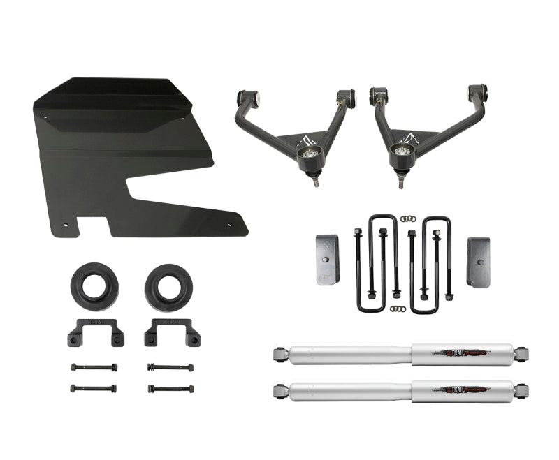 BT Lift Kits - Belltech 2019-2021 Chevrolet Silverado / Sierra 4wd 4in Lift Kit Shocks Only