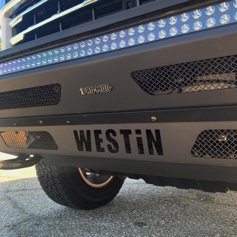 WES Pro-Mod Bumpers - Westin 2020 Chevrolet Silverado 2500/3500 Pro-Mod Front Bumper - Textured Black