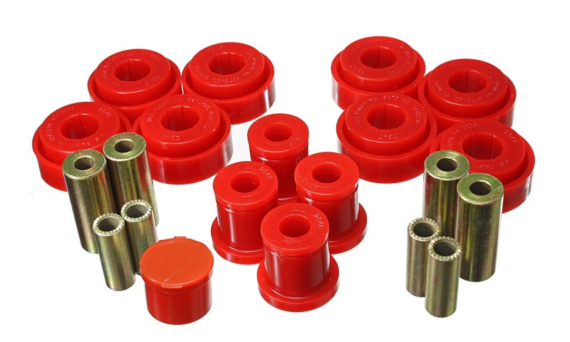 ES Cntrl Arm Bushings - Black - Energy Suspension Chrysler Black Front End Control Arm Bushing Set