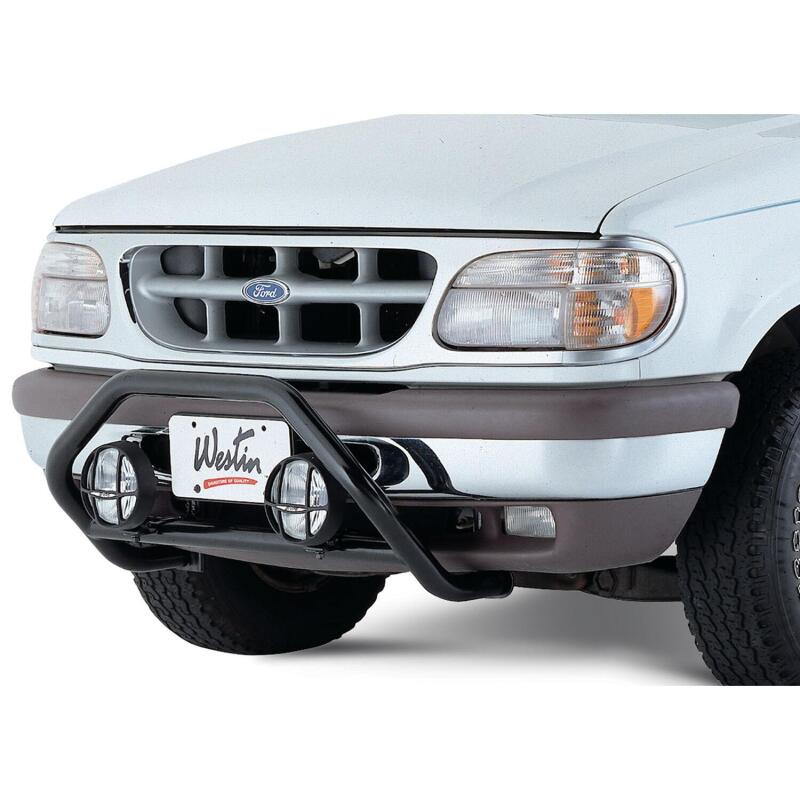 WES Bull Bars - Safari - Westin Safari Light Bar Universal (14.75in mounting depth) - Black