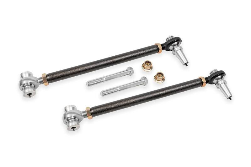 BMR Control Arms - BMR 16-24 Chevrolet Camaro Double Adj. Front Lower Control Arms w/ Rod Ends - Black Hammertone