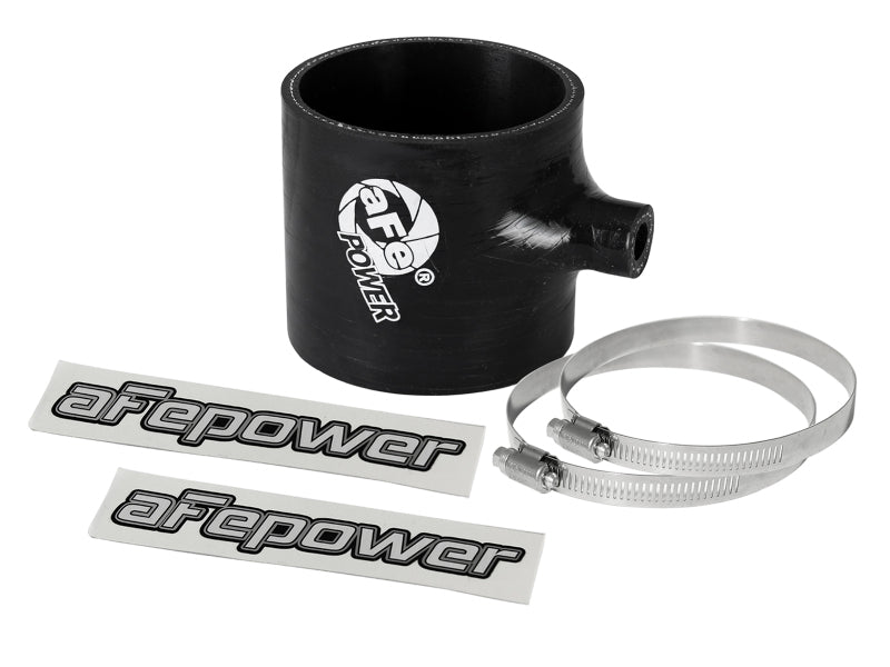 AFE Elbow Reducing Couplers - aFe Magnum FORCE Silicone Replacement Coupling Kit 2-1/2in ID x 2-1/2in Length w/ Port Hole