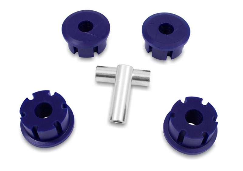SPR Bushings - Leaf Spring - SuperPro 1984 Jeep Cherokee Base Rear Leaf Spring Bushing Kit (63mm Width) - Forward Spring Eye