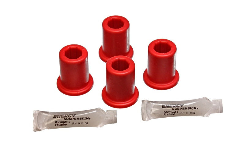 ES Spring/Shackle Bush - Red - Energy Suspension Spring Bushings - Red