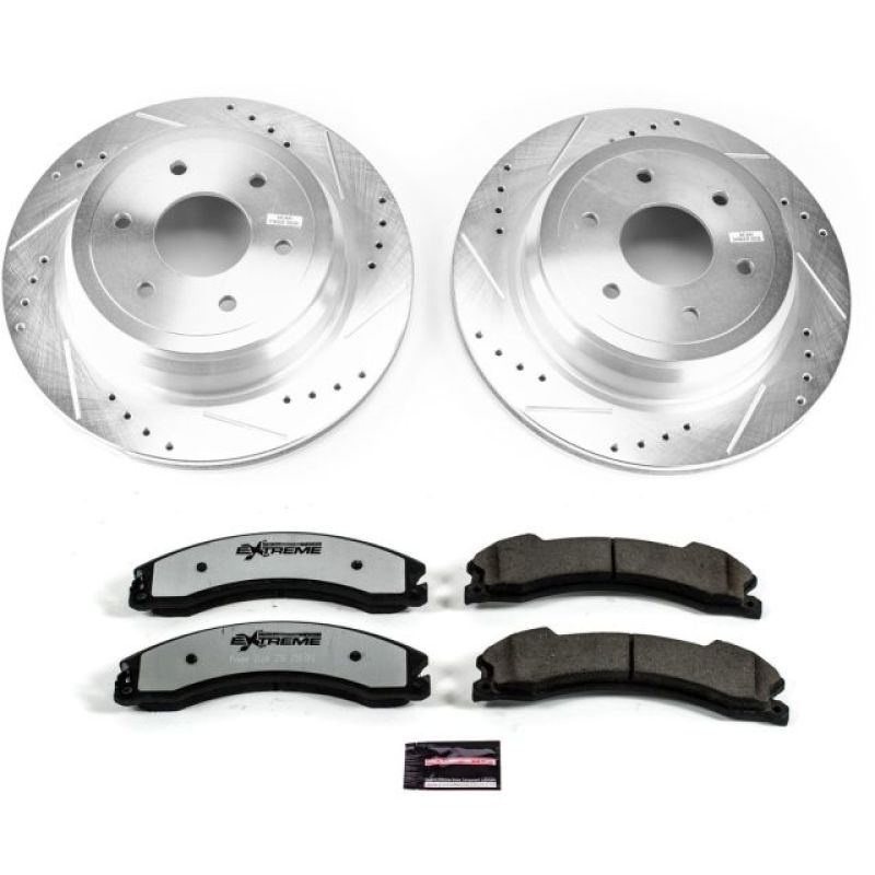 PSB Z36 Truck & Tow Kit - Power Stop 16-18 Nissan Titan XD Rear Z36 Truck & Tow Brake Kit