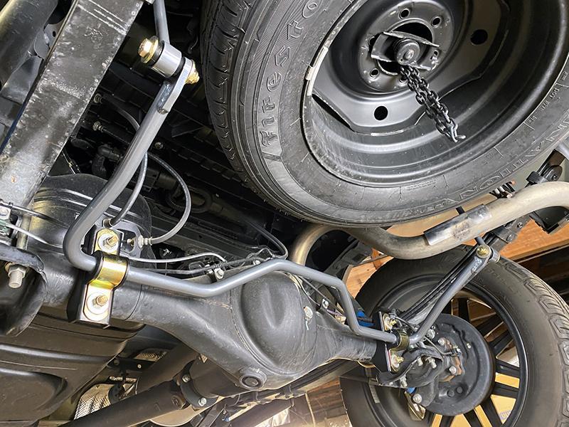 PRG LT Rear Sway Bars - Progress Tech LT 16-21 Toyota Tacoma Rear Sway Bar 0.875in dia. (22mm)