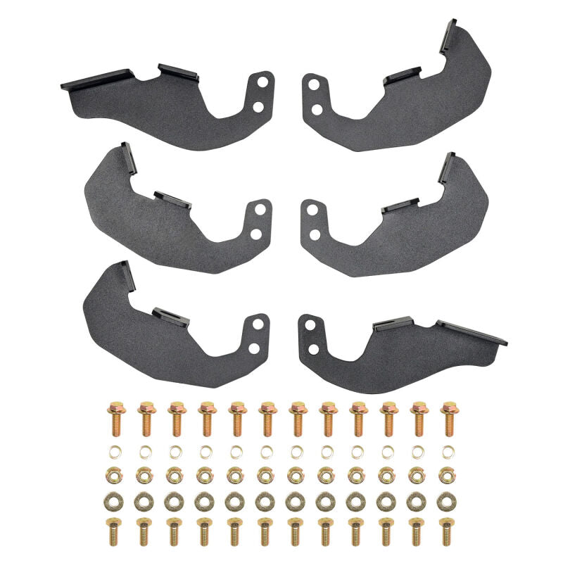 WES Running Boards - Outlaw - Westin 21-25 Ford Bronco 4dr (Excl. Sport) Outlaw Drop Running Boards - Tex. Blk
