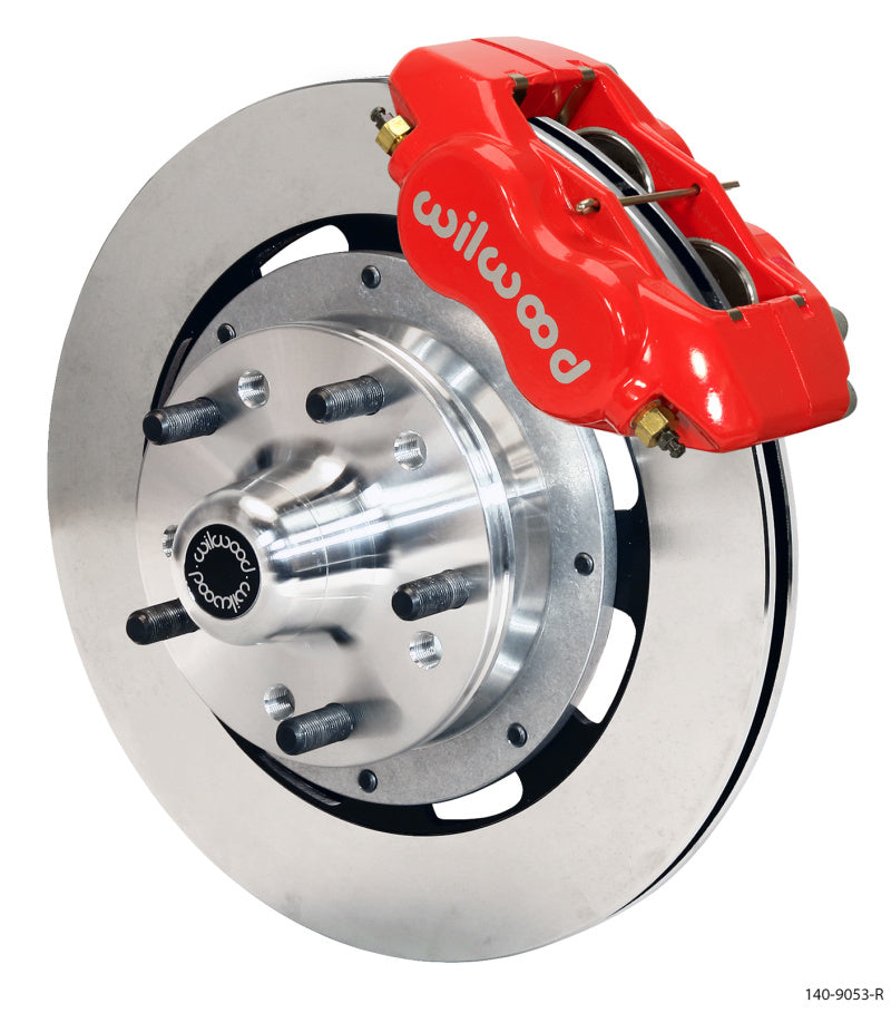 WIL Dynalite Brake Kit - Wilwood Forged Dynalite Front Kit 12.19in Red 79-81 Camaro