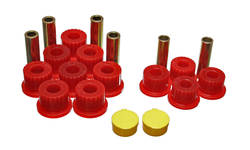 ES Spring/Shackle Bush - Red - Energy Suspension Dodge Ram Spring Bushing - Red
