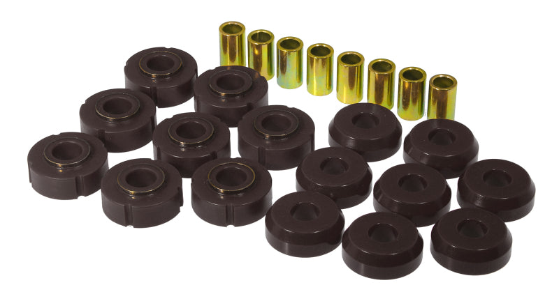 PRO Body/Subframe Bush - Blk - Prothane 72-81 International Scout II Body Mounts - Black