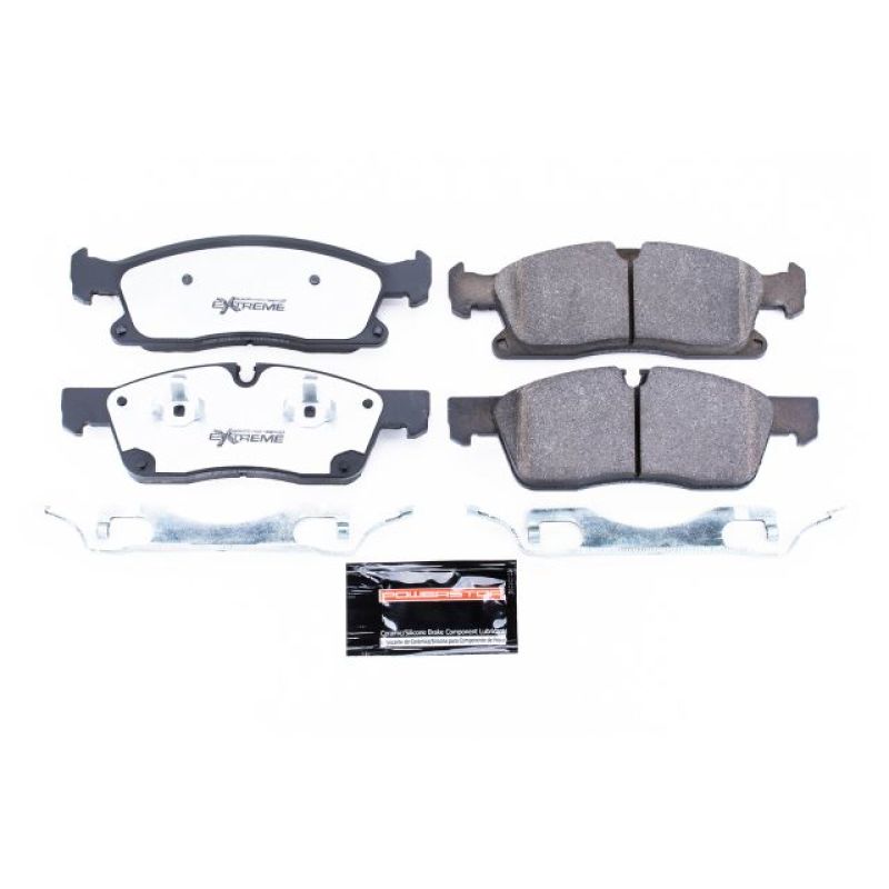 PSB Z36 Truck & Tow Brake Pads - Power Stop 13-16 Dodge Durango Front Z36 Truck & Tow Brake Pads w/Hardware