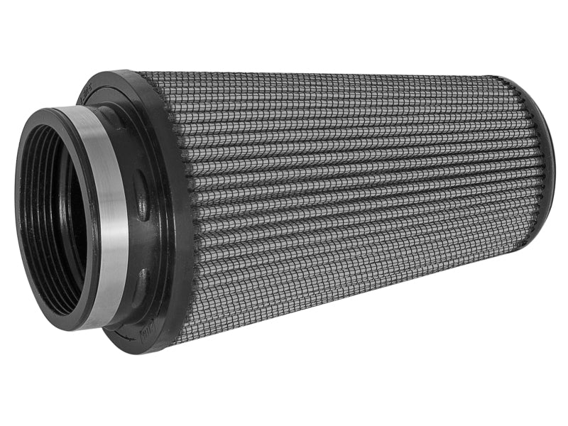 AFE Universal Pro Dry S Filter - aFe Magnum FLOW Pro DRY S Replacement Air Filter (Pair) F-3.5in. / B-5in. / T-3.5in. (Inv) / H-8in.