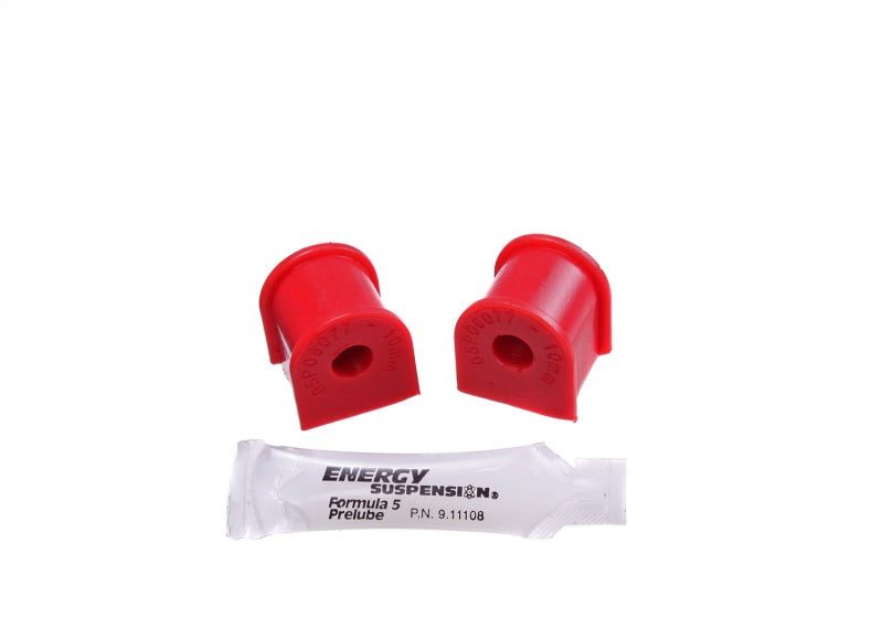 ES Sway Bar Bushings - Red - Energy Suspension 06-11 Honda Civic (Excl Si) 10mm Rear Sway Bar Bushings - Red