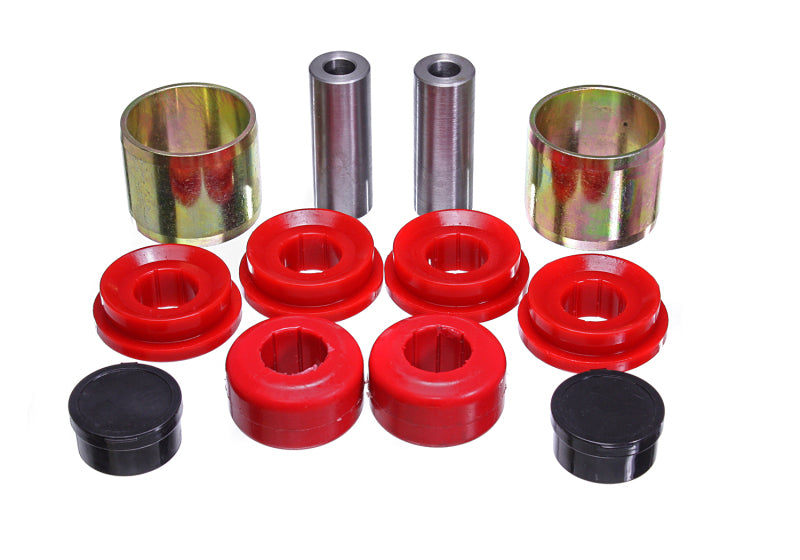 ES Cntrl Arm Bushings - Red - Energy Suspension 15-20 Ford Mustang Front Control Arm Bushing Set - Red