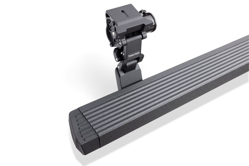 GOR RealTruck VoltStep Running Boards - RealTruck 20-24 Jeep Gladiator CC 4dr VoltStep Electric Running Board Kit - Bedliner Coating