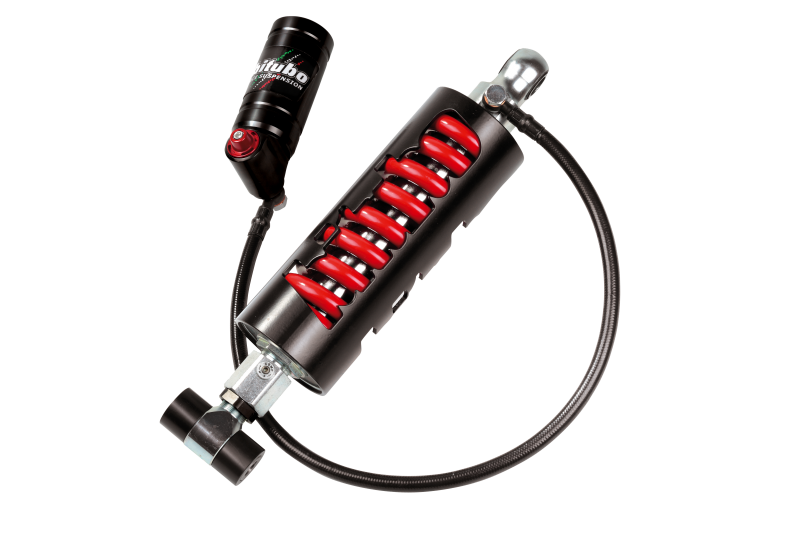 BIT HZM1 Monoshocks - Bitubo HZM1 Monoshock Adjustable: Spring Preload, Rebound, Compression, Length, Red Spring