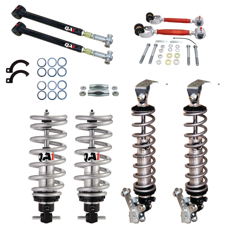 QAP Coil Shocks - Pro Coil - QA1 71-76 GM B-Body Level 1 Big Wheel Kit