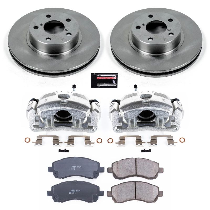PSB Autospecialty Kit w/Cals - Power Stop 97-01 Subaru Impreza Front Autospecialty Brake Kit w/Calipers