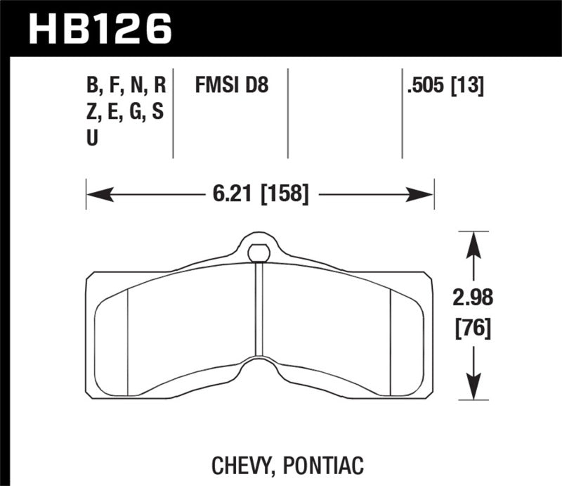 HAWK Ceramic Brake Pad Sets - Hawk Performance Ceramic Street Brake Pads