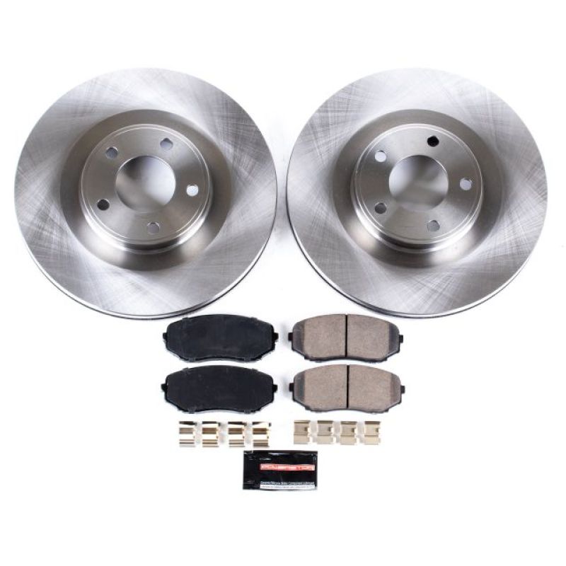 PSB Autospecialty Kit - Power Stop 07-15 Ford Edge Front Autospecialty Brake Kit