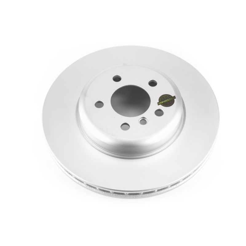 PSB Evolution Coated Rotor - Power Stop 14-16 BMW 535d Front Evolution High Carbon Geomet Coated Rotor