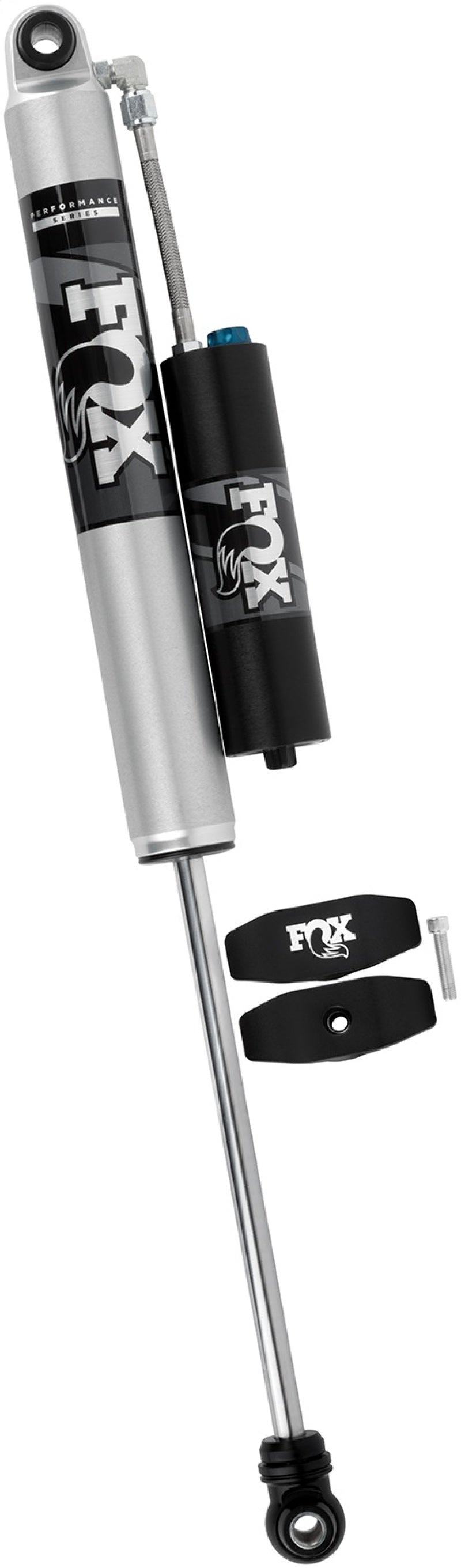 FOX 2.0 Perf Shock - Fox 2017+ Ford Super Duty 2.0 Perf Series 12.1in. Smooth Body IFP Rear Shock / 0-1in. Lift w/ CD Adj