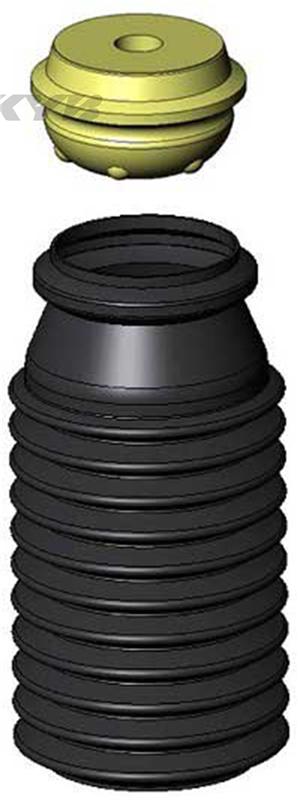 KYB Strut Boots - KYB Shocks & Struts Strut Boots Front CHRYSLER Pacifica 2004-08 CHRYSLER Town and Country Mini Van 1