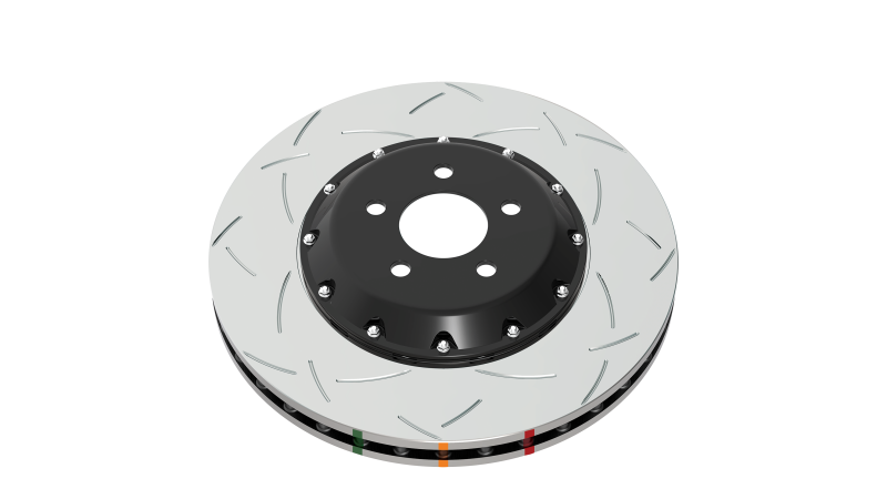DBA 5000 Series Slotted Rotors - DBA 13-14 Chevy Corvette Z7 / Z51- Including Stingray T3 5000 Series Slotted Rotor Black Hat - Front