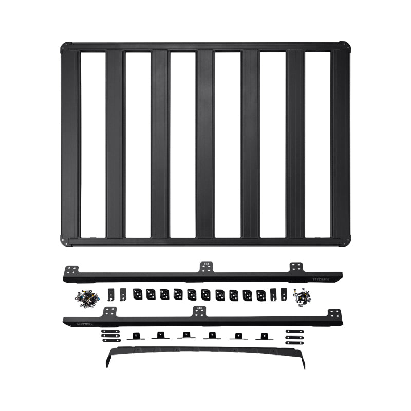 ARB OME Mounting Accessories - ARB 72in x 51in BASE Rack with Mount Kit Deflector and Trade Rails