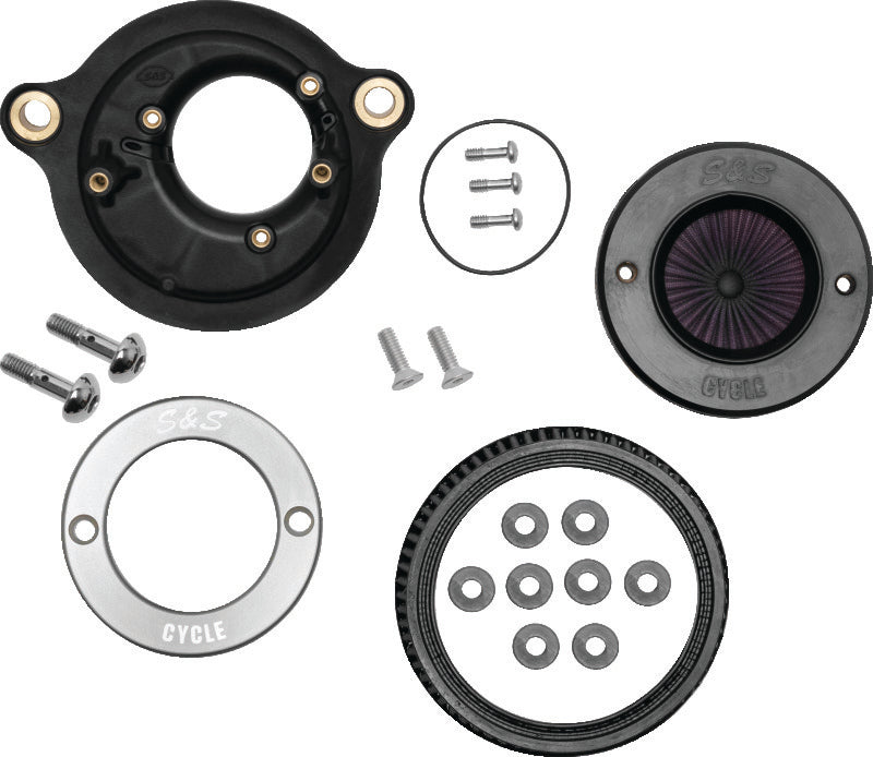 SSC Air Stinger Kits - S&S Cycle 2017+ M8 Models Stealth Air Stinger Kit w/ S&S Ring