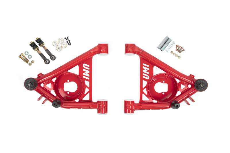 UMI Lower Control Arms - UMI Performance 82-92 F-Body 78-88 G-Body S10 Tubular Front Lower A-Arms Derlin