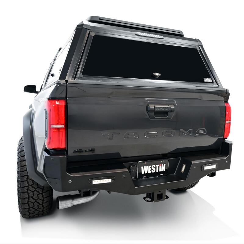 WES Pro-Series Bumpers - Westin 2024 Toyota Tacoma Pro-Series Rear Bumper - Textured Black
