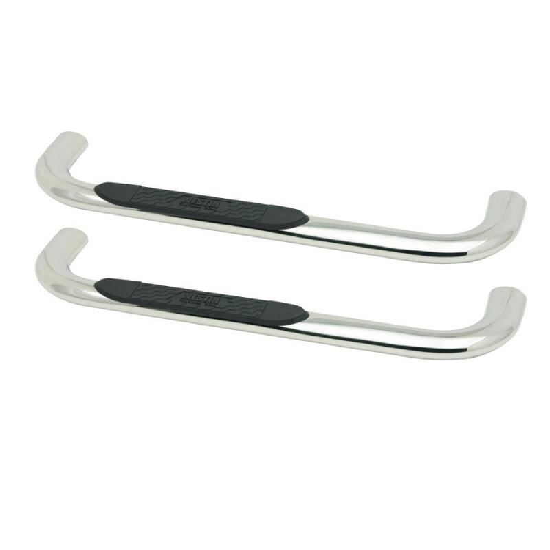 WES Nerf Bars - Platinum 4 - Westin 1999-2013 Chevy Silverado 1500 Reg Cab Platinum 4 Oval Nerf Step Bars - SS