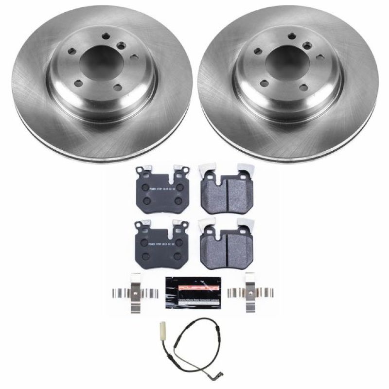 PSB Track Day Kit - Power Stop 08-10 BMW 135i Front Track Day Brake Kit