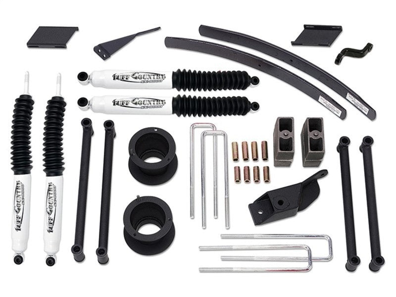 TUF Lift Kits - Tuff Country 00-02 Dodge Ram 2500 4x4 4.5in Lift Kit (w/Factory Overloads SX8000 Shocks)