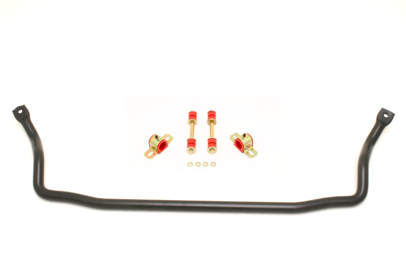 BMR Sway Bar Kits - BMR 70-81 2nd Gen F-Body Front Solid 1.25in Sway Bar Kit w/ Bushings - Black Hammertone