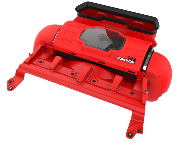 AFE Momentum GT Cold Air Intakes - aFe 21-23 Dodge RAM 1500 TRX V8-6.2L Momentum GT Intake- Red