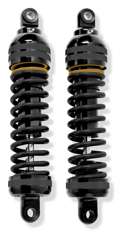 PGR 944 Shocks - Progressive Harley Ultra Touring 944 Series Shocks 13.0in Super Heavy Duty - Blk/Gld