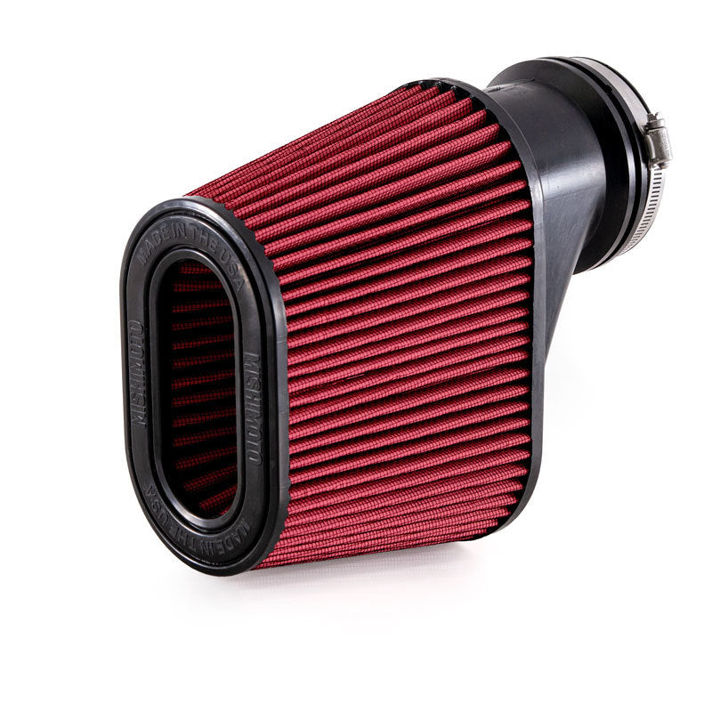 MM Air Filters - Mishimoto Performance Air Filter - 3.86in Inlet / 7.2in Length w/ Inlet Stack