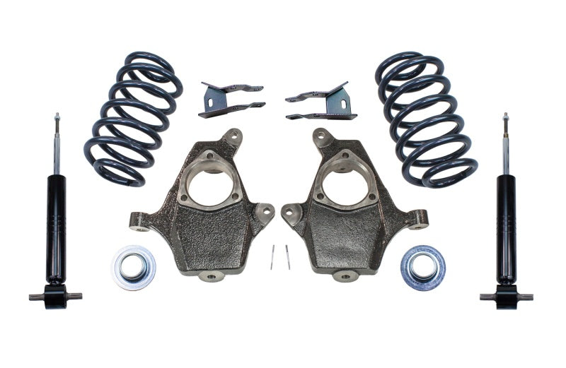 MXT Lowering Spindles - MaxTrac 07-14 GM C/K1500 SUV 2WD/4WD 3in/4in Lowering Spindle Kit