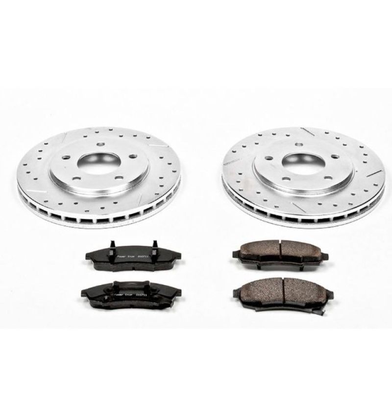PSB Z23 Evolution Kit - Power Stop 88-95 Buick Regal Front Z23 Evolution Sport Brake Kit