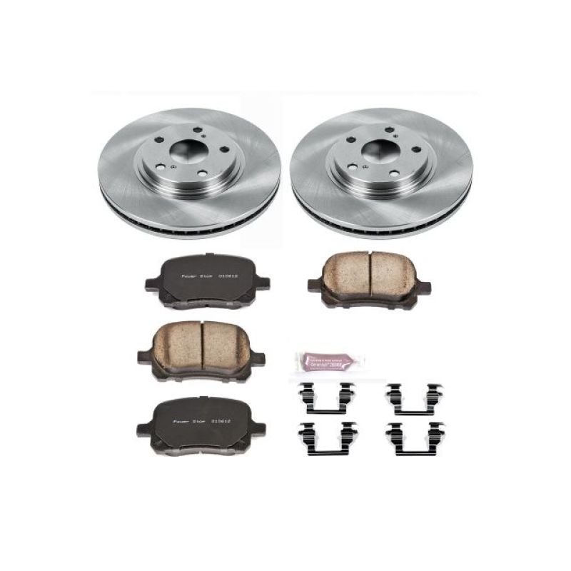 PSB Autospecialty Kit - Power Stop 99-01 Lexus RX300 Front Autospecialty Brake Kit