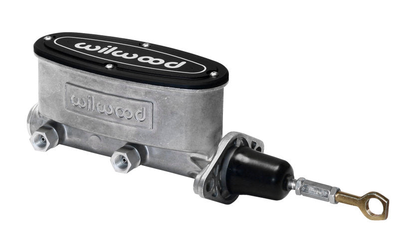 WIL Master Cylinder - Wilwood High Volume Tandem M/C - 7/8in Bore-W/Pushrod - Early Mustang