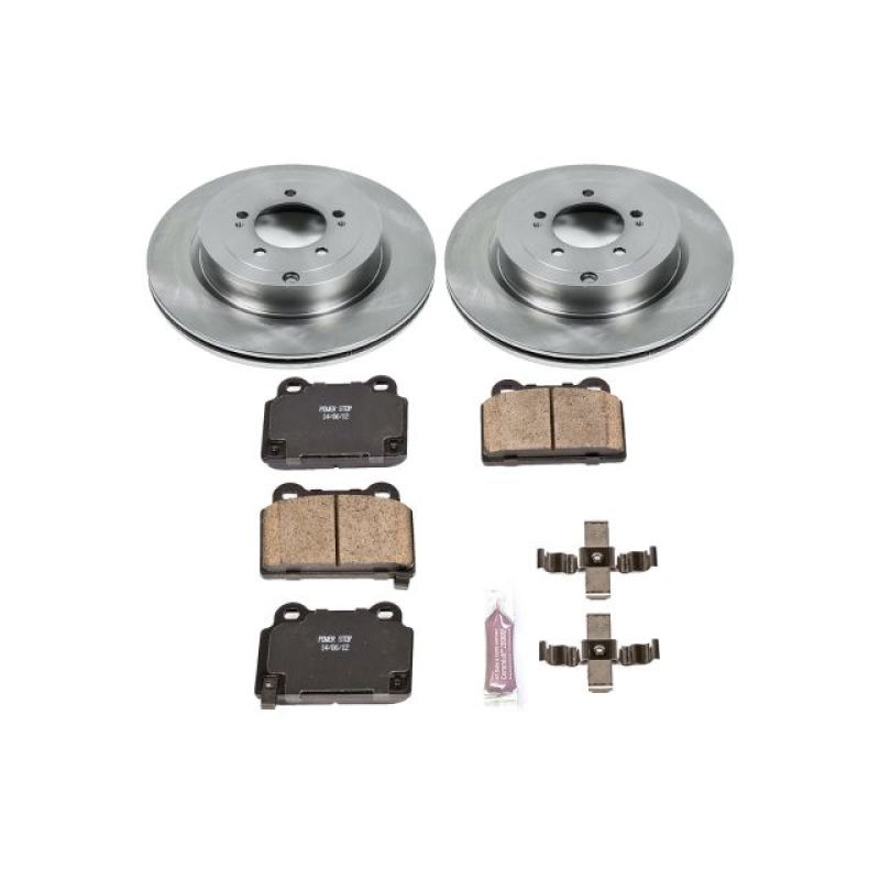 PSB Autospecialty Kit - Power Stop 08-15 Mitsubishi Lancer Rear Autospecialty Brake Kit