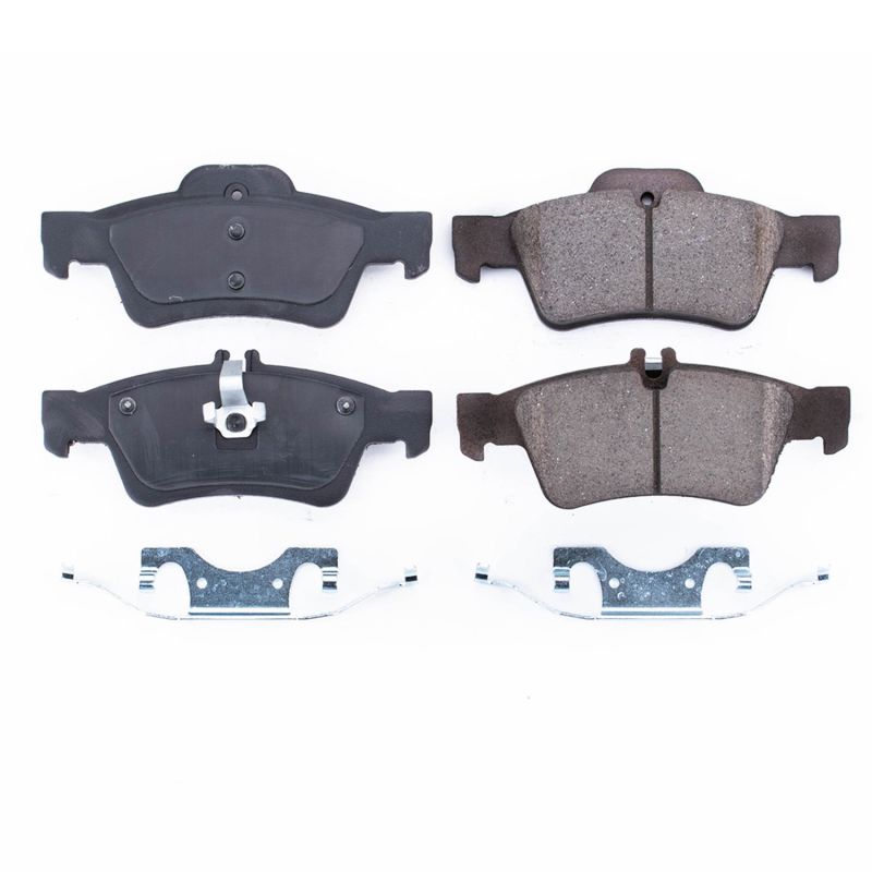 PSB Z17 Evolution Brake Pads - Power Stop 03-06 Mercedes-Benz CL500 Rear Z17 Evolution Ceramic Brake Pads w/Hardware