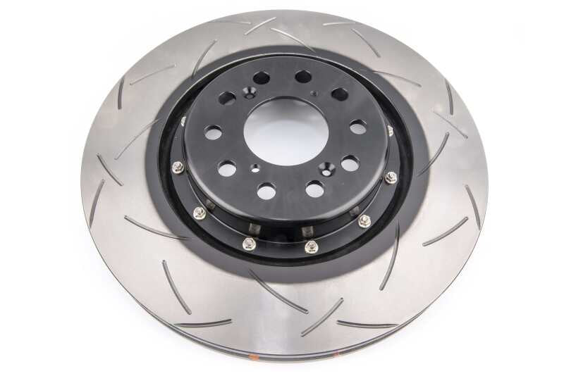 DBA 5000 Series Rotor Hats - DBA 17+ Honda Civic Type R 5000 Fully Assembled 2-Piece Black Rotor Hat T3 Slotted 350mm x 32mm