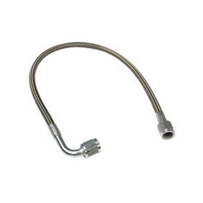 FRA Brake Lines - Fragola -4AN PFTE Hose Assembly Straight x 90 Degree 48in